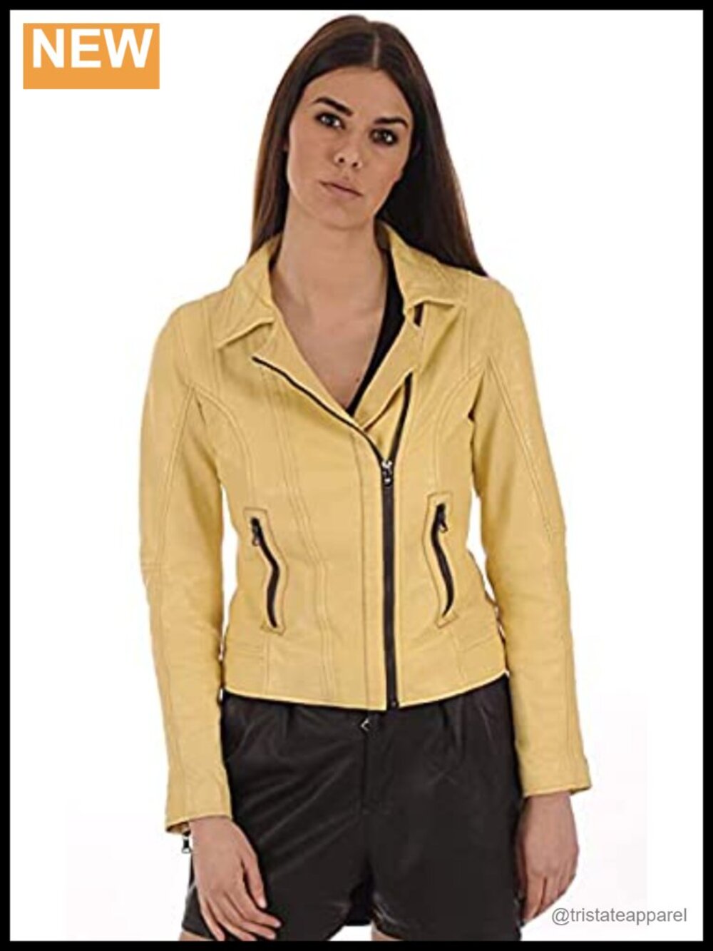 Real Leather Motorcycle Bomber Biker Jacket Winter Wear